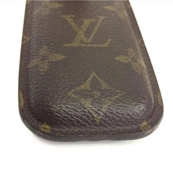 LOUIS VUITTON MONOGRAM ETUI TELEPHONE JAPAN CELL PHONE CASE/1A4142 - Picture 7 of 9